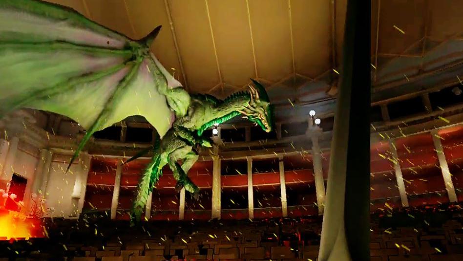 Virtuelle Realität erobert das Bayreuther Festspielhaus. Jay Scheib ließ in seinem Pilotprojekt "Sei Siegfried" einen Drachen durch den Zuschauerraum fliegen. Bei seinem "Parsifal" 2023 will er noch weiter gehen.