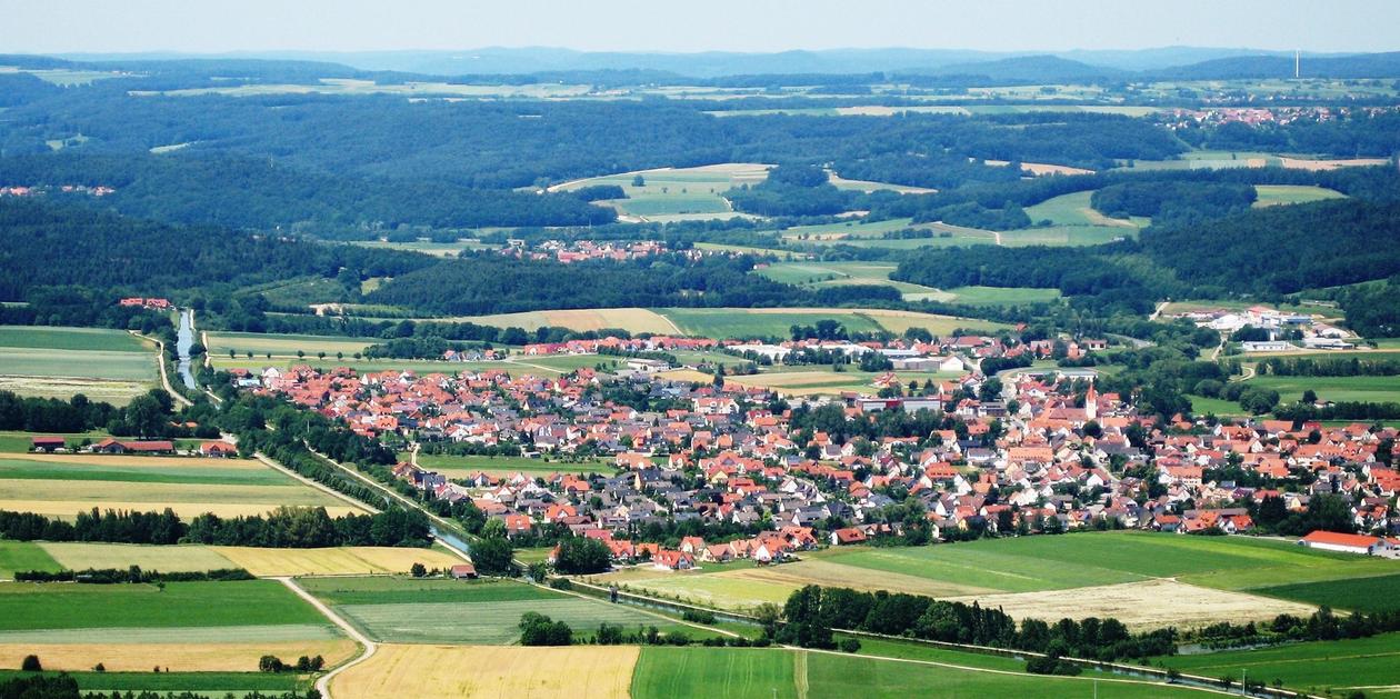 Zwischen Schwarzach und Ludwigskanal So schön ist die Gemeinde Berg im