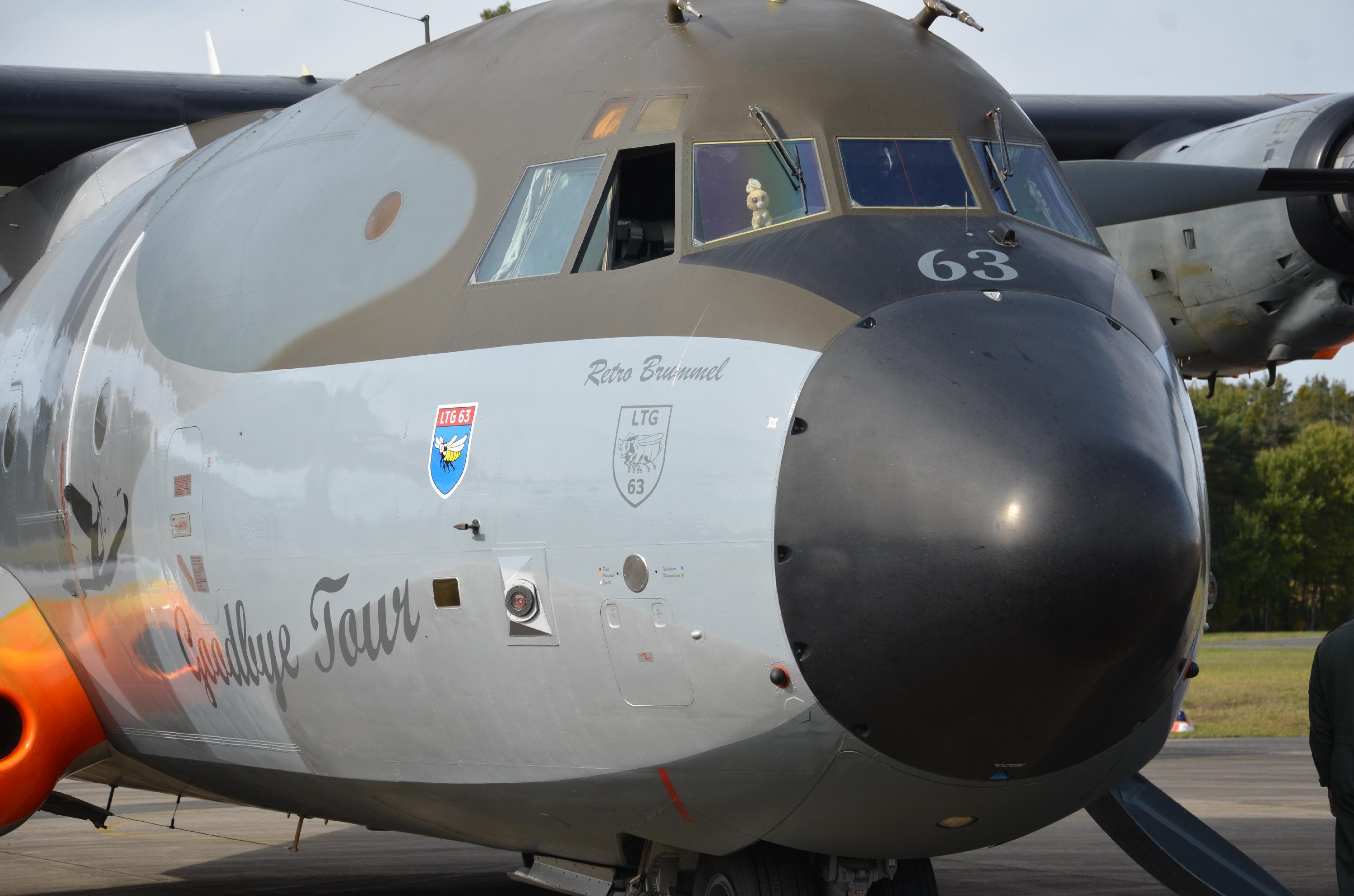 Die Piloten der Transall haben über die Jahre eine sehr enge Bindung zu „ihrem“ Luftfahrzeug entwickelt.