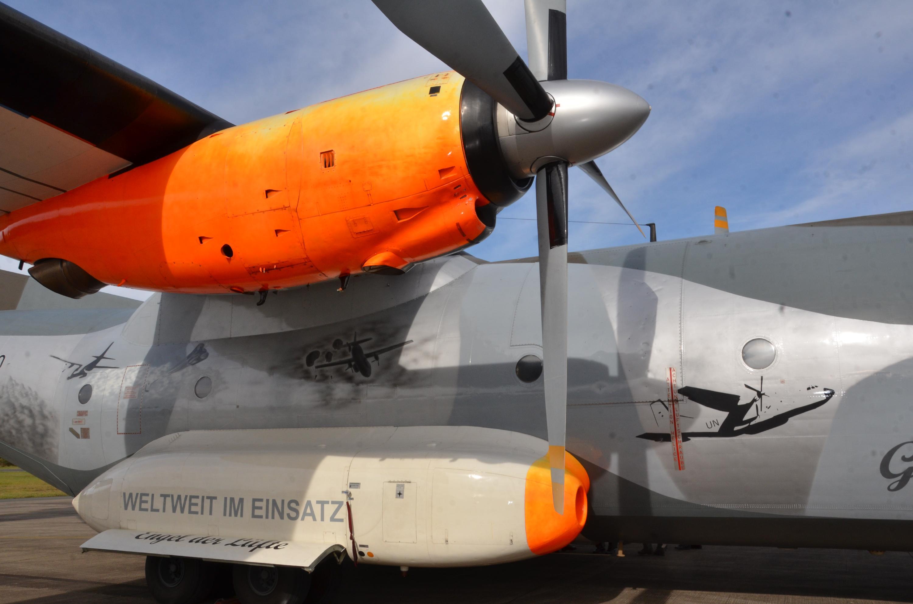 Gut zu erkennen: Die Sonderlackierung für die Abschieds-Tour.