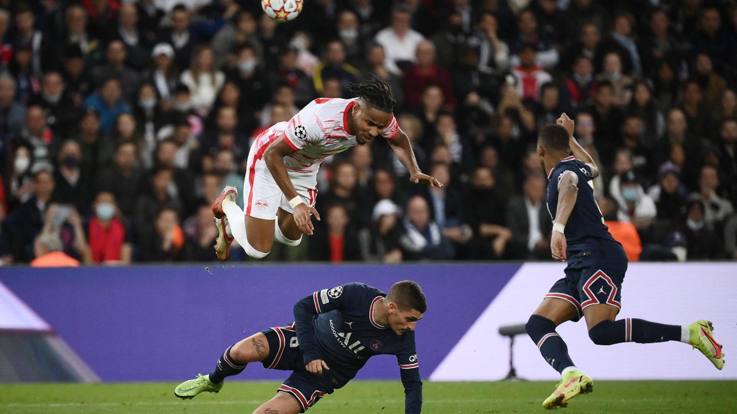 Höhenflieger dieser Saison: Christopher Nkunku (in Weiß) hat sich bei RB prächtig entwickelt.
Höhenflieger dieser Saison: Christopher Nkunku (in Weiß) hat sich bei RB prächtig entwickelt.