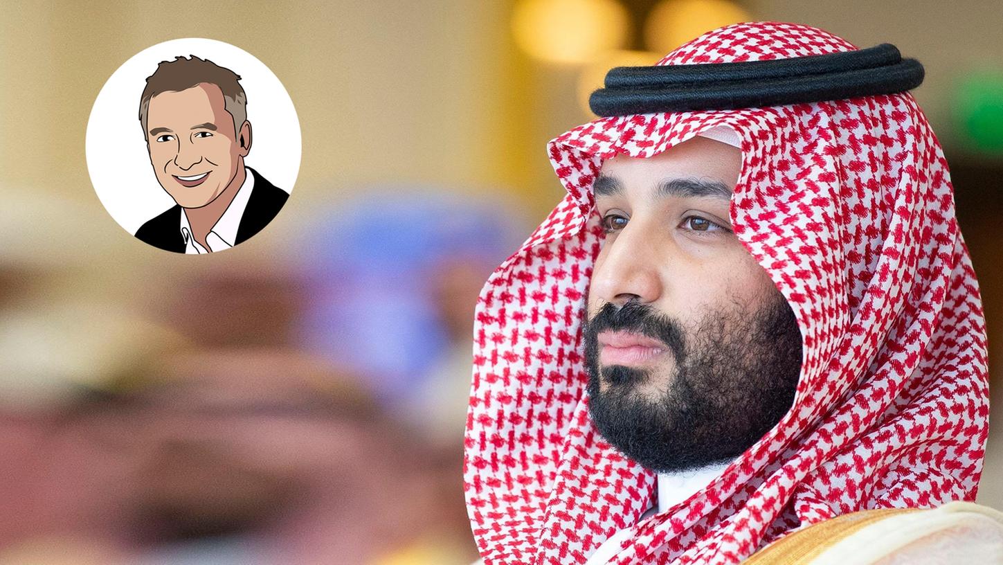 Mohammed bin Salman, Kronprinz, von Saudi-Arabien.