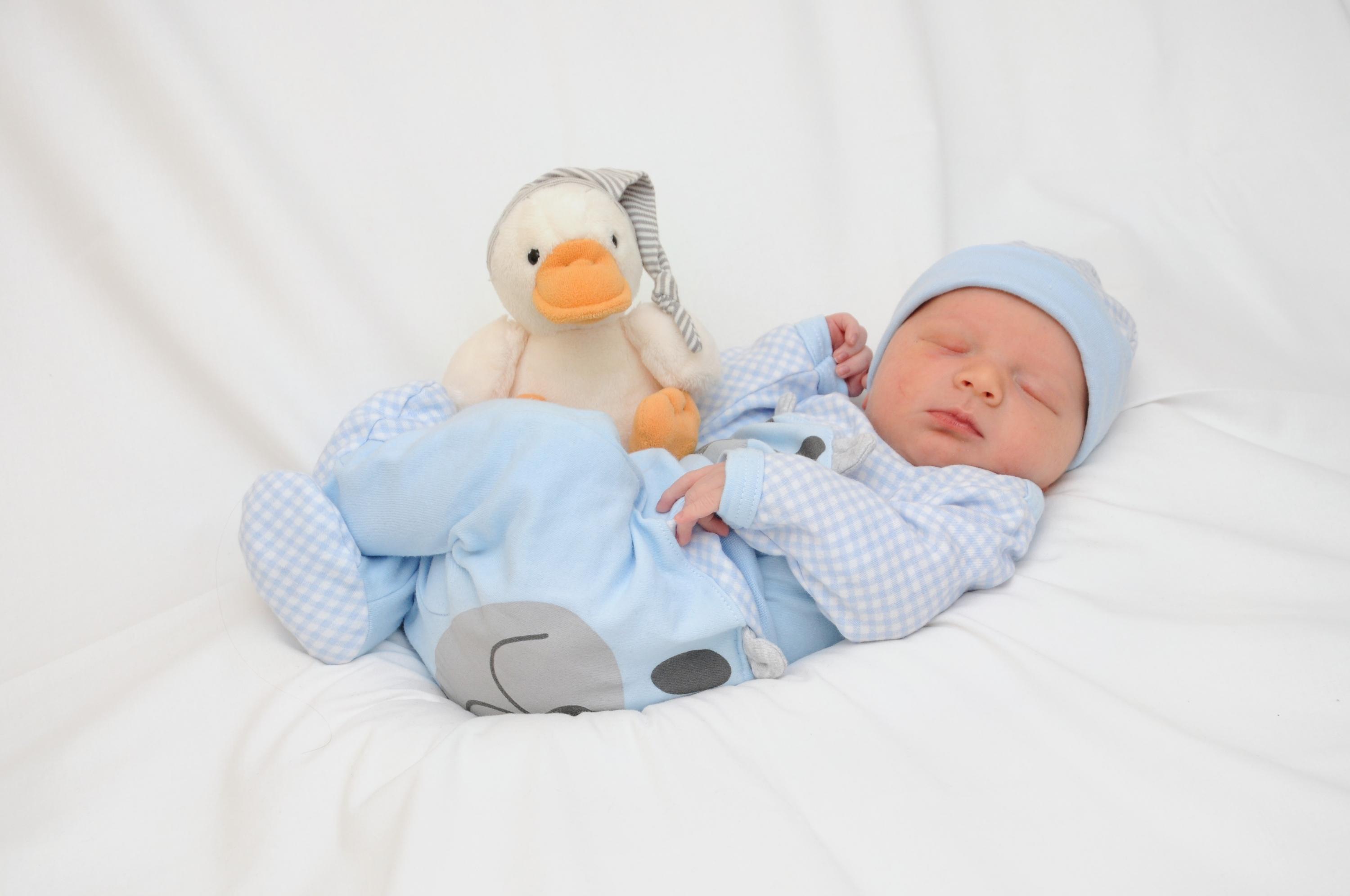 Herzlich willkommen! Nelio Marlon kam am 20. Oktober zur Welt - mit 53 Zentimetern und 3670 Gramm.