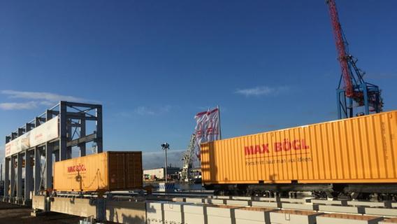 Bögl-Container schweben schnell und geräuscharm dahin