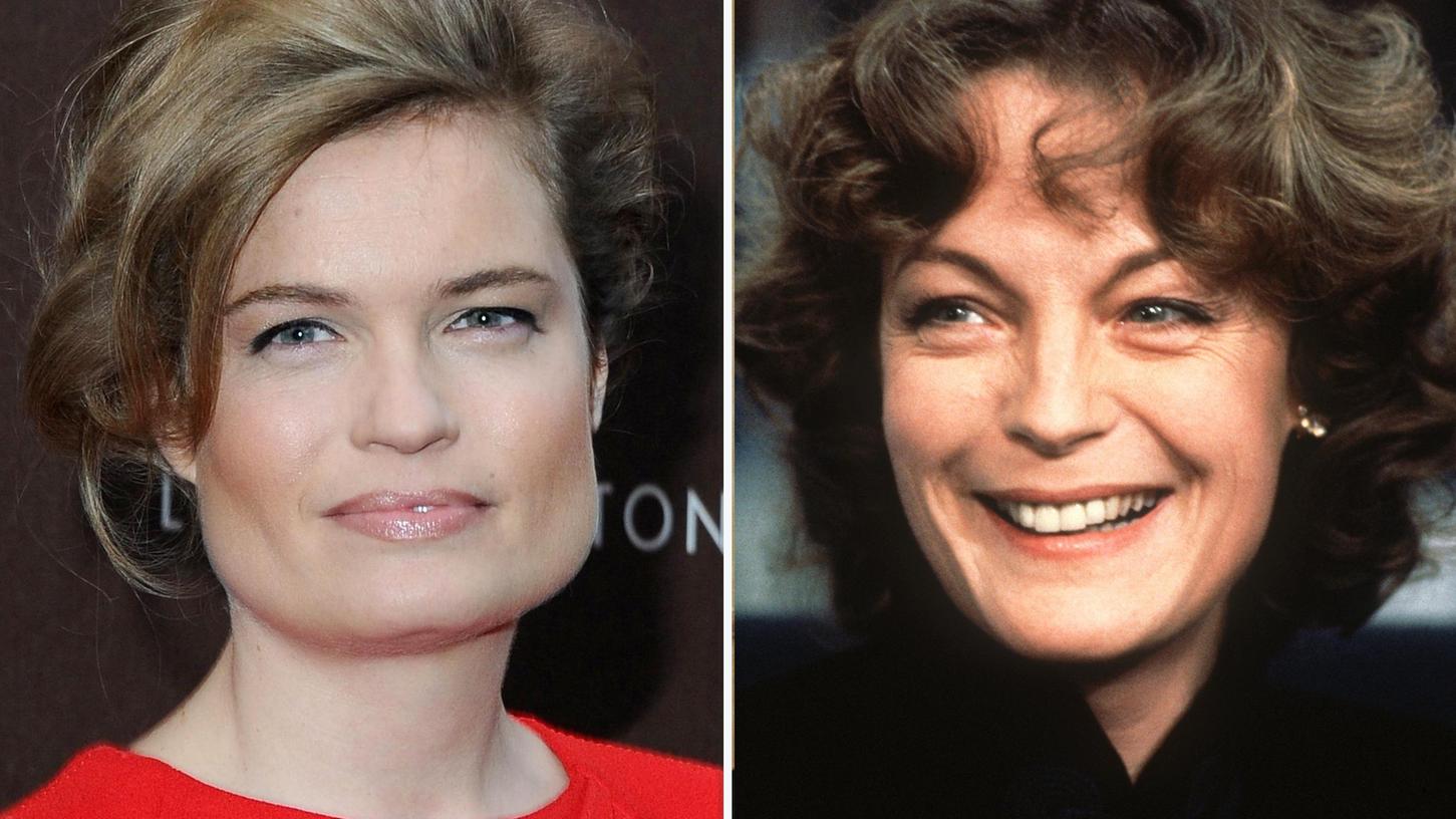 Tochter und Mutter: Sarah Biasini (li.) und Romy Schneider.