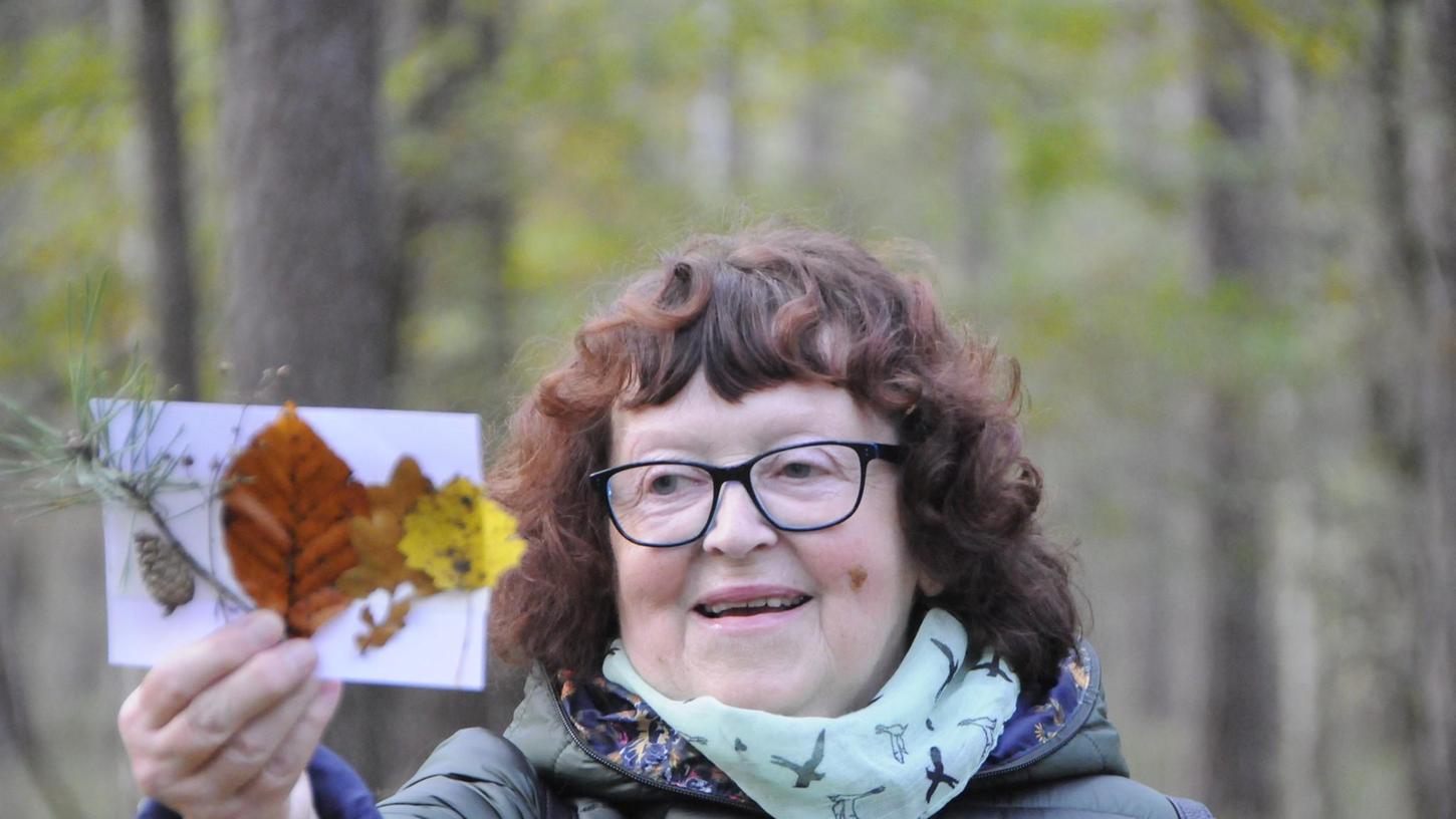 Kordula Schneider aus Gremsdorf hat sich zur Leiterin von Waldbade-Kursen ausbilden lassen.