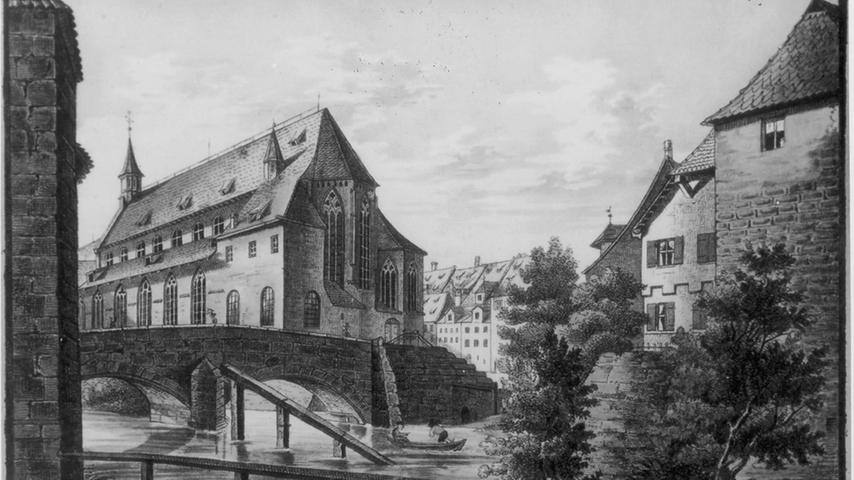 Schlüsselübergabe im Nürnberger Heilig-Geist-Haus 