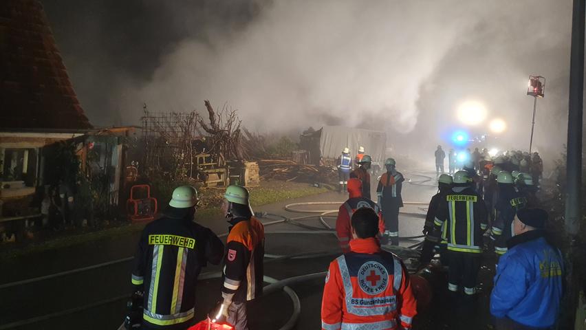 Feuer im mittelfränkischen Brand: Leiche bei Nachlöscharbeiten entdeckt