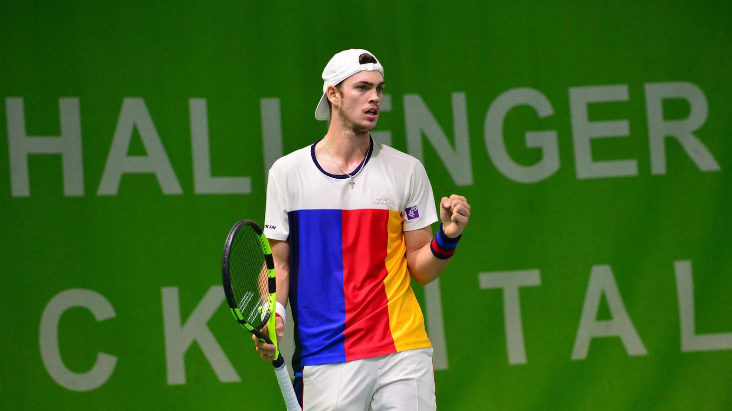 Kommt auch 2021 wieder nach Eckental: Maximilian Marterer aus Stein bei Nürnberg, hier bei seinem Sieg im House of Sports im Jahr 2017. Kommt auch 2021 wieder nach Eckental: Maximilian Marterer aus Stein bei Nürnberg, hier bei seinem Sieg im House of Sports im Jahr 2017.