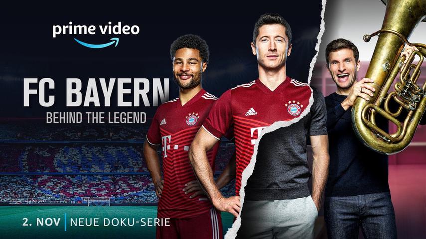 In die Welt des FC Bayern München entführt die Amazon-Serie "FC Bayern - Behind the Legend". Sie ist damit so etwas wie ein Pflichtprogramm für Fans, aber auch für alle Fußball affinen Menschen. Die exklusive Einblicke gewährende Doku-Reihe startet am 2. November.