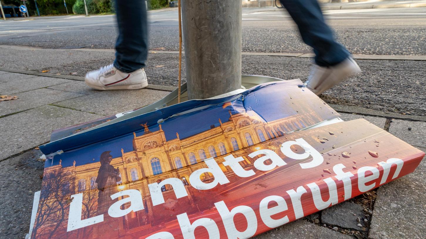 Das Volksbegehren zur Auflösung des Landtags ist gescheitert.
