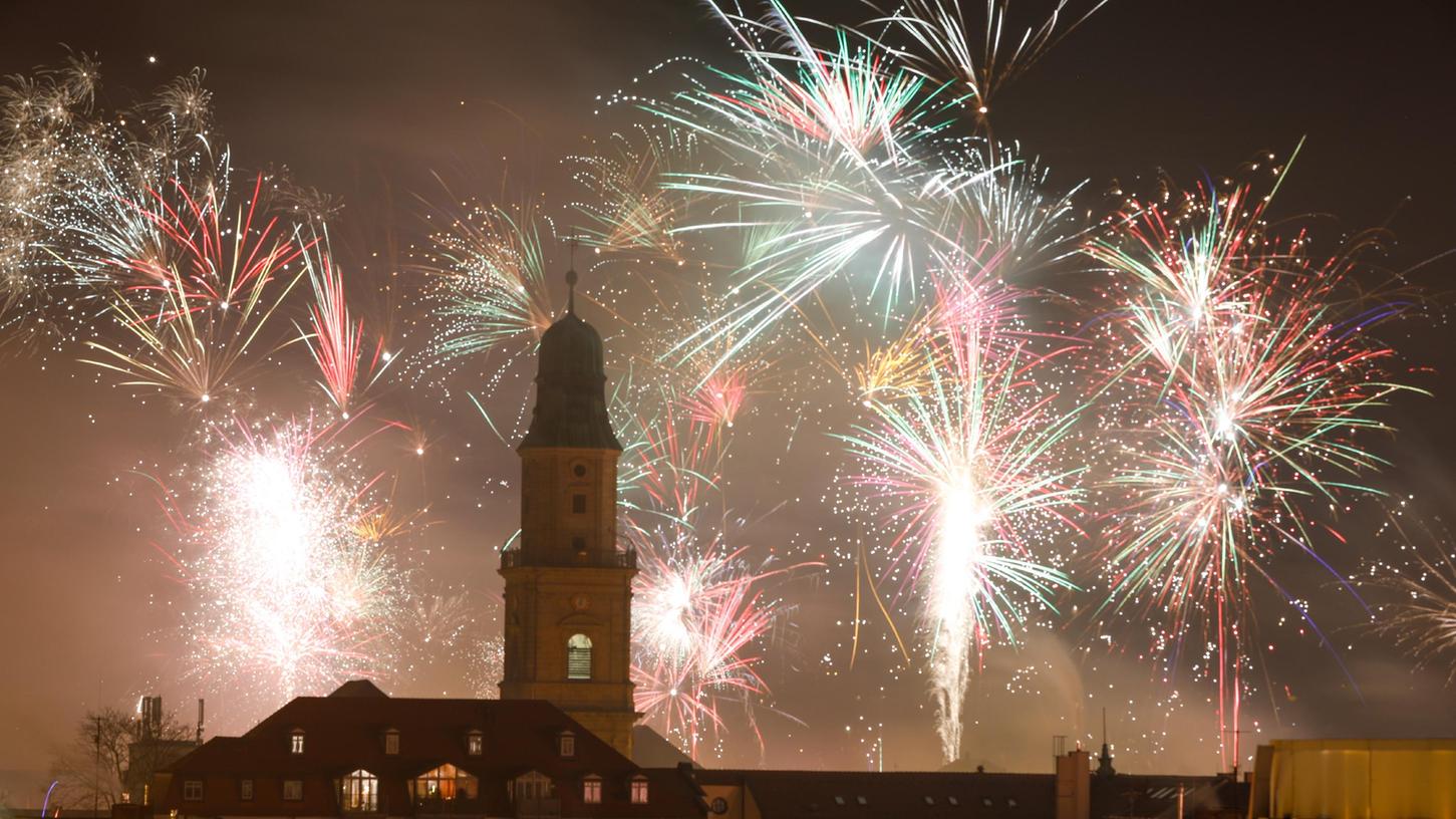Silvester in Erlangen. Silvester in Erlangen.