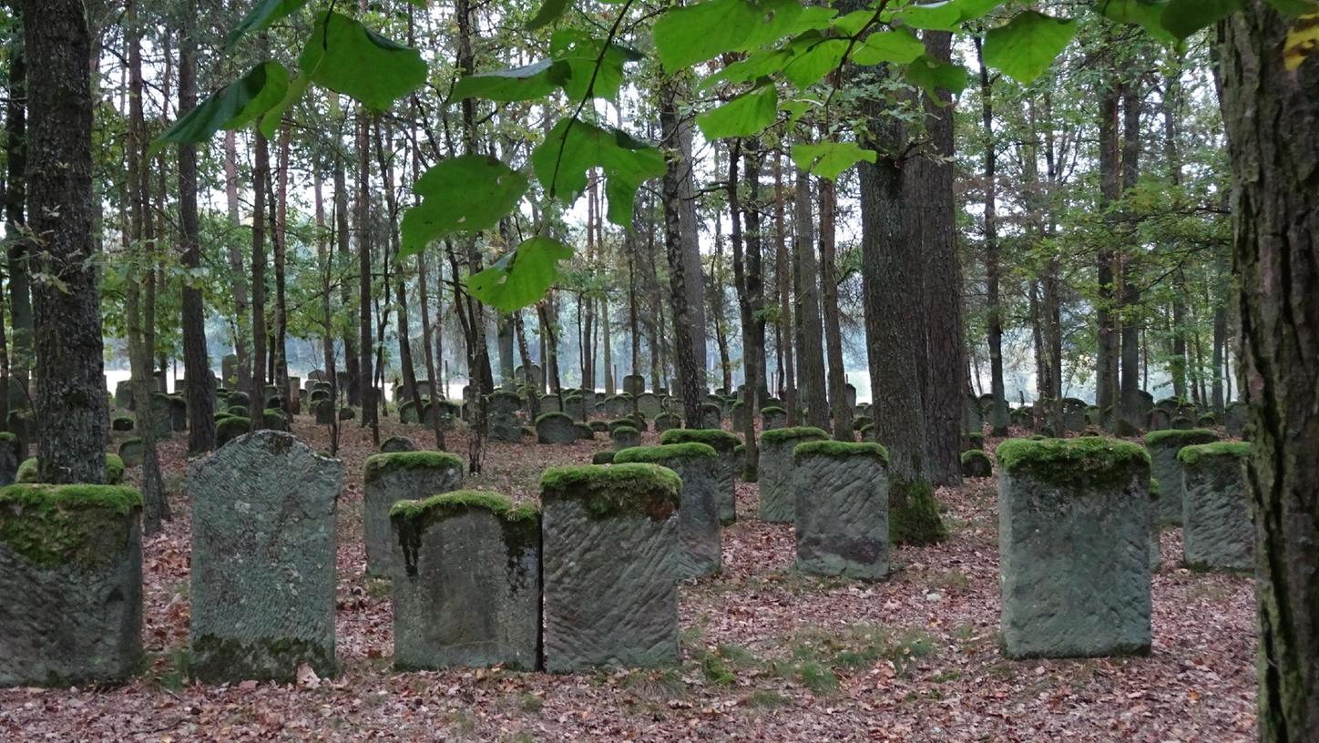 Ein Rundgang über den jüdischen Friedhof in Zeckern.
