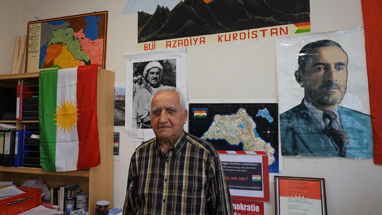 Der 87-jährige Mehmet Elbistan im Nachbarschaftshaus Gostenhof. Der 87-jährige Mehmet Elbistan im Nachbarschaftshaus Gostenhof.