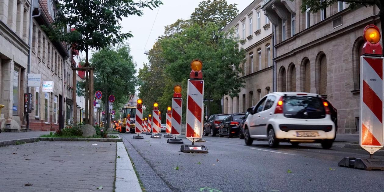 Ab heute: Nürnberger Straße wird gesperrt