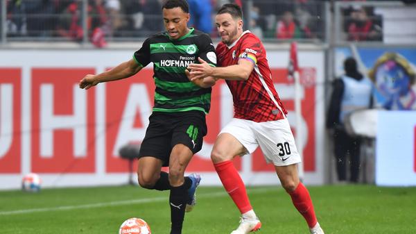 Hatte auf seiner rechten Seite in Nationalspieler Christian Günter einen sehr starken Gegner, bereitete diesem aber einige Probleme. War mit mehreren Abschlüssen der beste Fürther und belohnte sich mit dem 1:2, seinem zweiten Bundesligator.