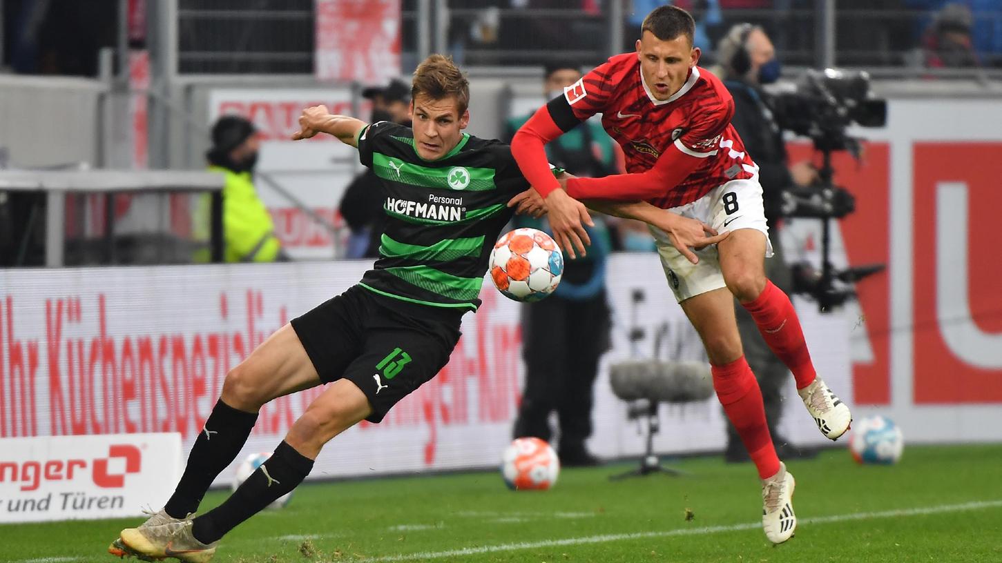 Nächste Pleite in der Bundesliga: Das Kleeblatt unterliegt dem SC Freiburg mit 1:3.