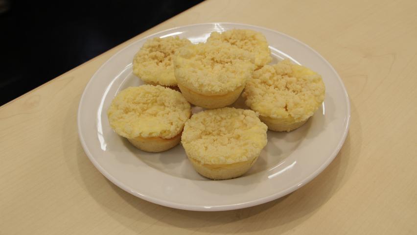 Ein Highlight auch für Kinder: Die Käsekuchen Muffins von Yvonne Rickert.