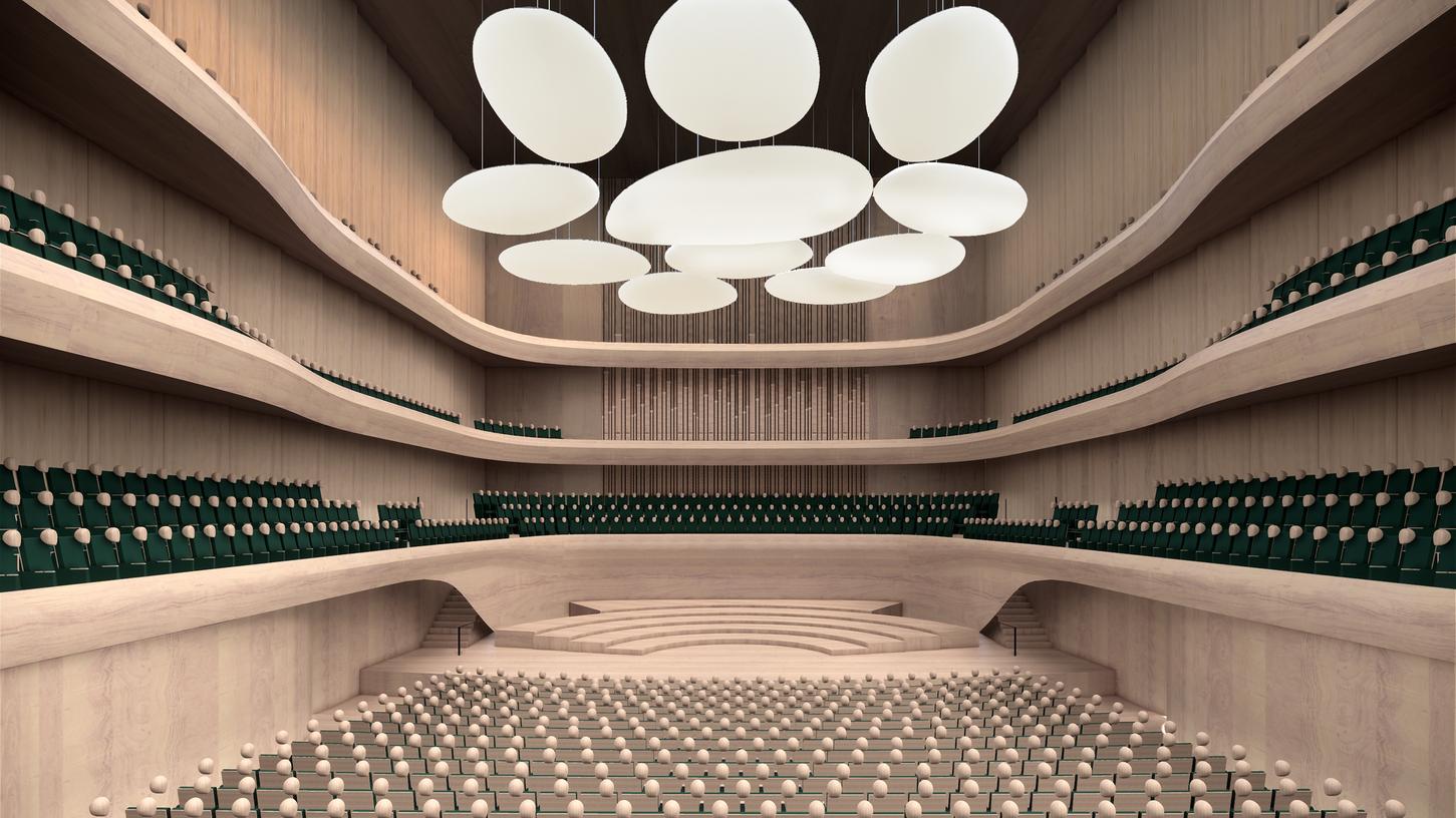 Über fast vollendete Pläne ist der neue Nürnberger Konzertsaal bislang nicht hinausgekommen.