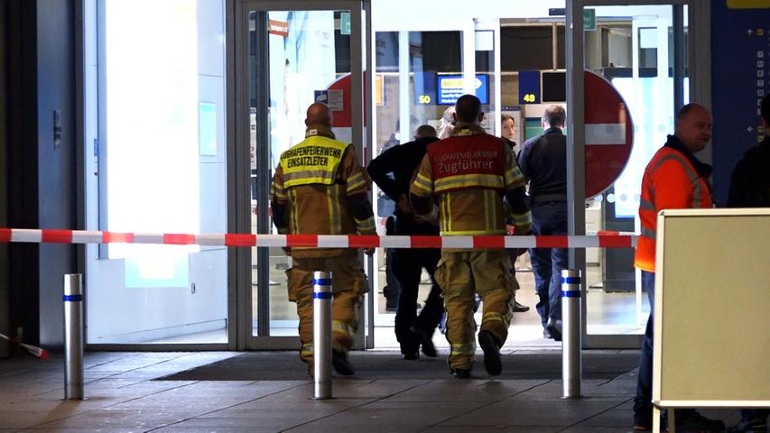 Terminal geräumt: Verdächtiger Gegenstand sorgte für Großeinsatz am Nürnberger Flughafen