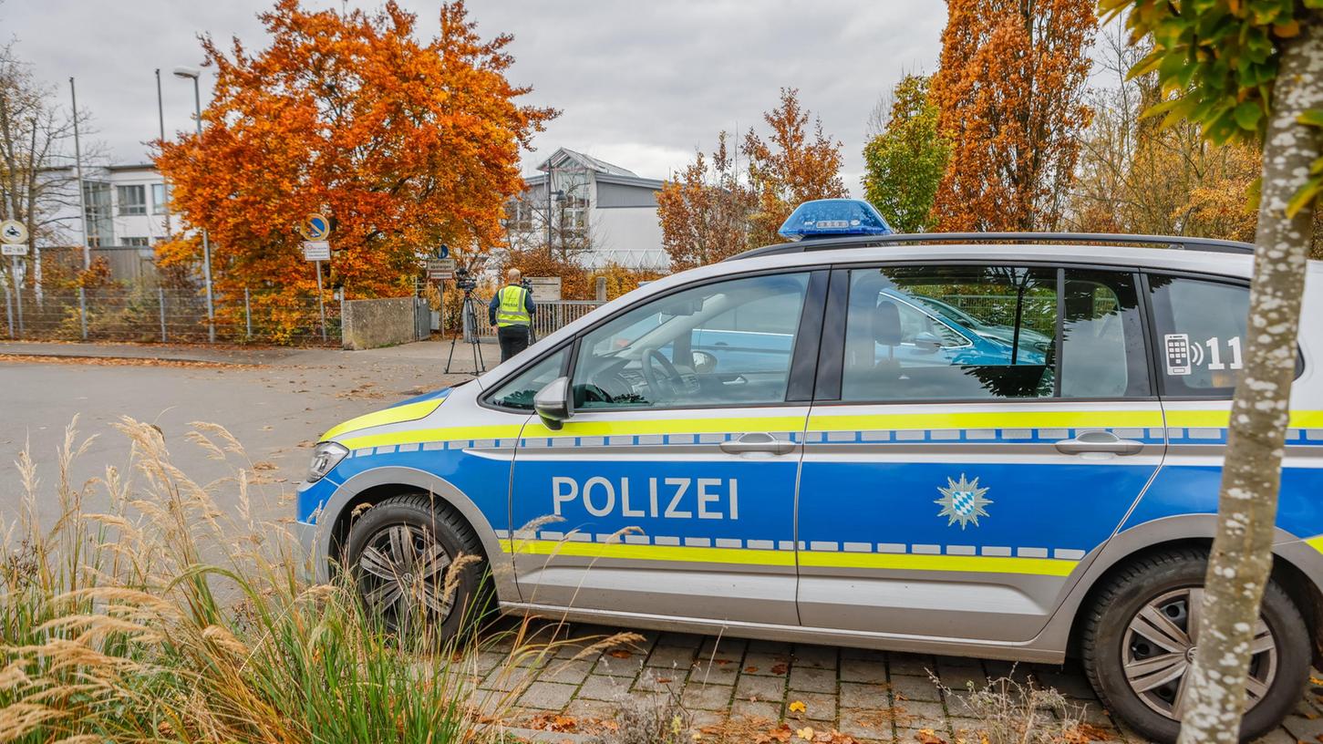 Das Pestalozzi-Schulzentrum  in Oberasbach war Schauplatz eines größeren Polizeieinsatzes.