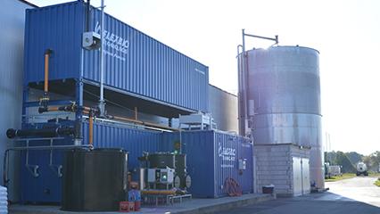 Rund eine Million Euro hat die Brauerei in neue Tanks und ihr Klärwerk investiert. Rund eine Million Euro hat die Brauerei in neue Tanks und ihr Klärwerk investiert.