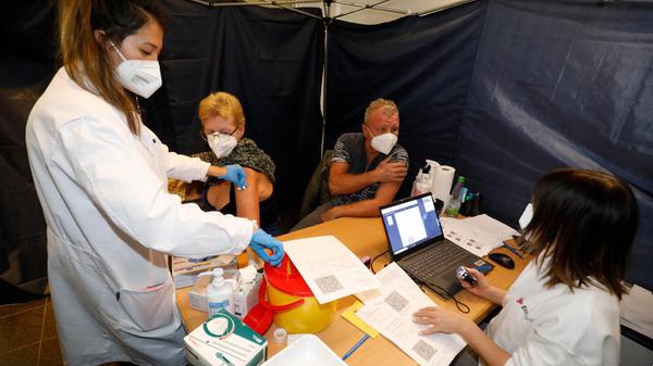 Neues Impfzentrum am Plärrer