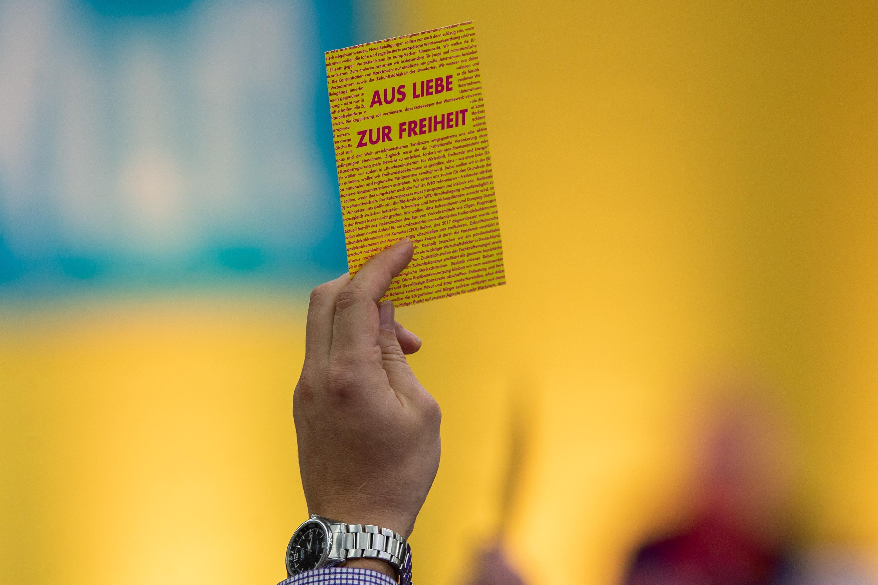 Landesparteitag der FDP Sachsen