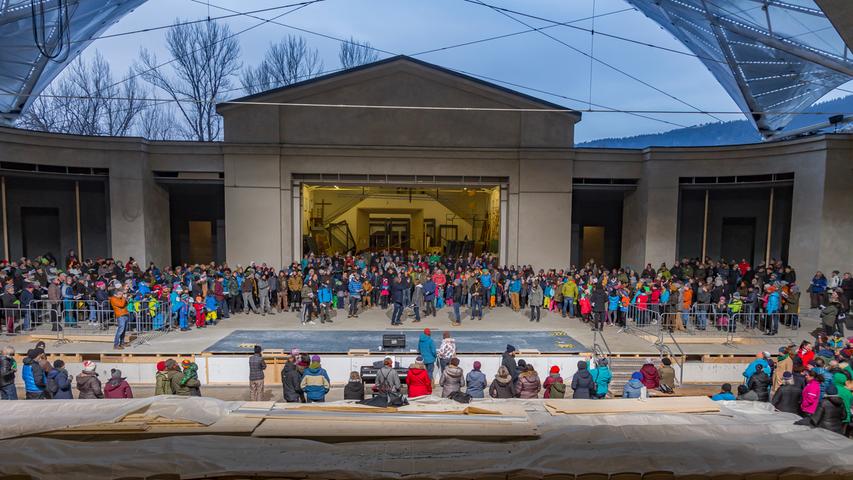 Große Bühne: Nach der coronabedingten Absage 2020 können die Vorbereitungen für die Passionsspiele in Oberammergau wieder starten.
Große Bühne: Nach der coronabedingten Absage 2020 können die Vorbereitungen für die Passionsspiele in Oberammergau wieder starten.