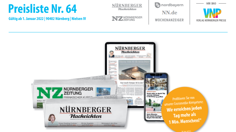 Mediadaten für NN und NZ Mediadaten für NN und NZ