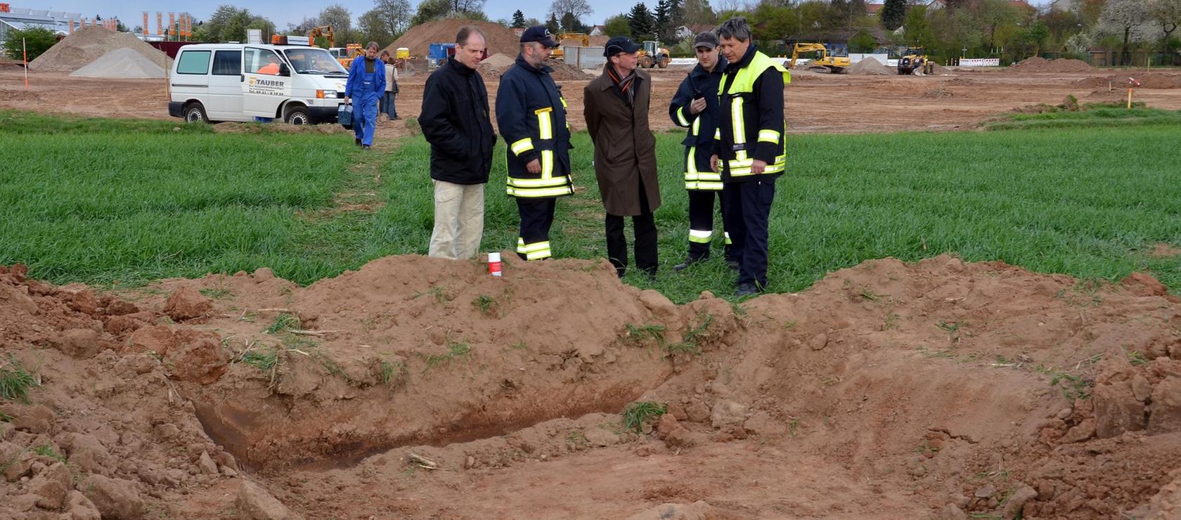 Fliegerbombe auf der Fürther Hardhöhe entschärft Fliegerbombe auf der Fürther Hardhöhe entschärft
