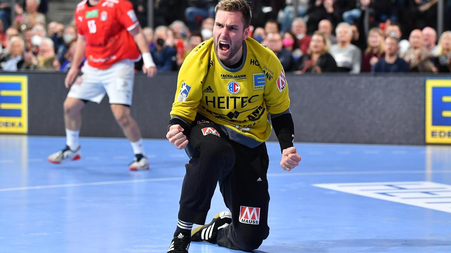 Immer wieder Klemen Ferlin: Der Slowene sicherte seinem Team den doppelten Punktgewinn gegen Hamburg. Immer wieder Klemen Ferlin: Der Slowene sicherte seinem Team den doppelten Punktgewinn gegen Hamburg.