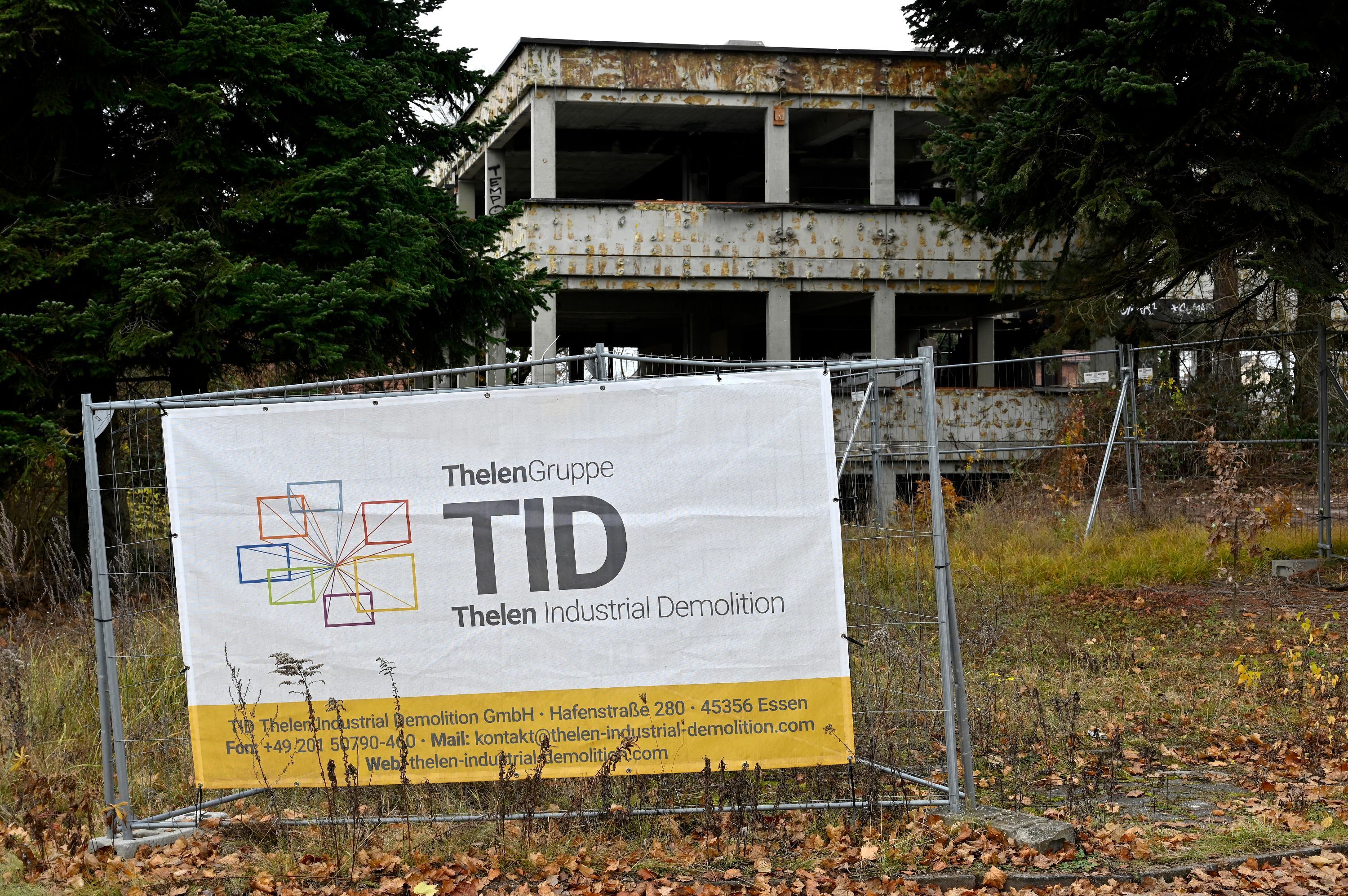 Eltersdorf: Abriss auf Günther Gelände