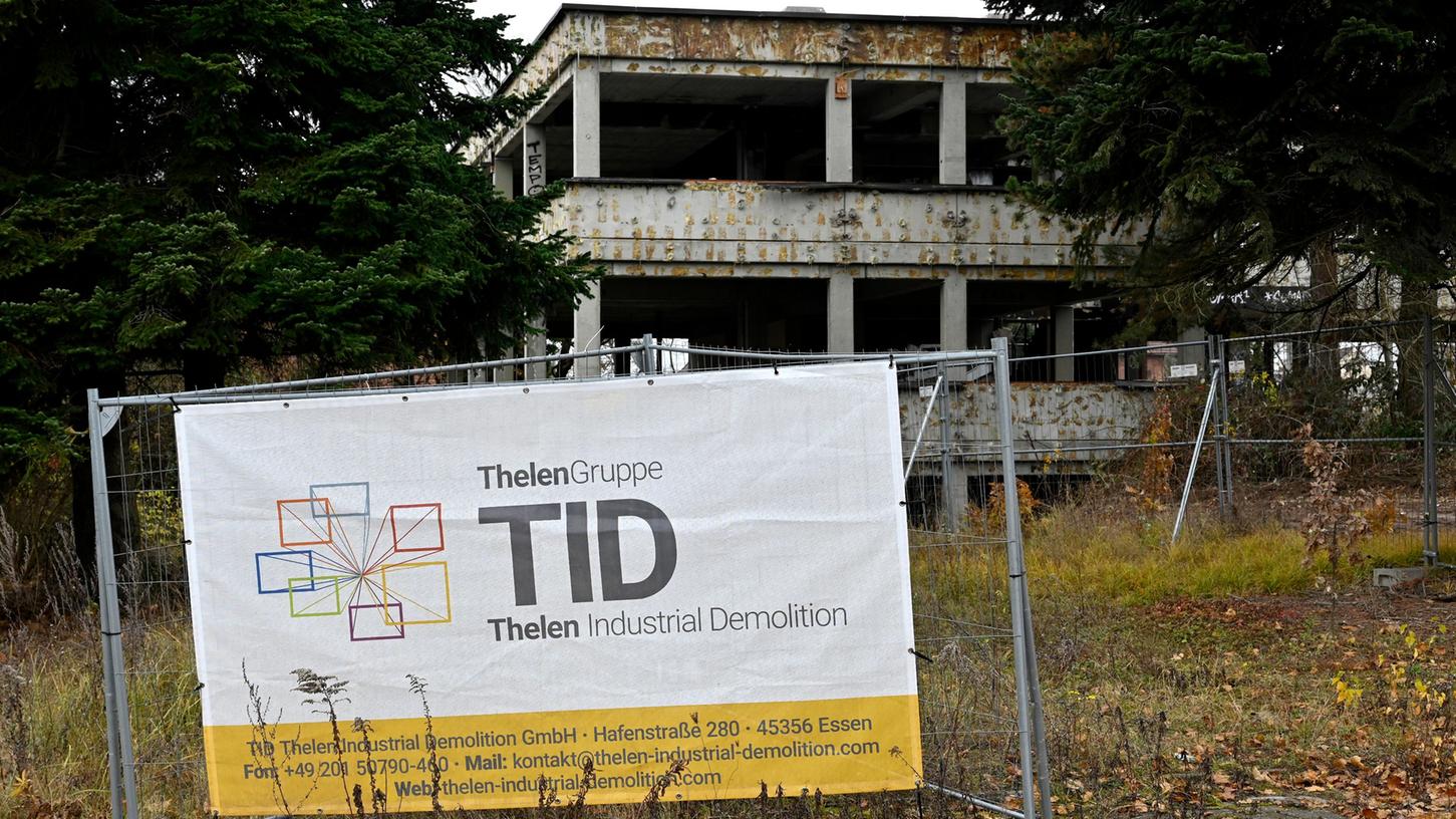 Über den Bauantrag wird noch entschieden, die Abrissgenehmigung ist bereits erteilt: Die Firma Thelen will auf dem ehemaligen Günther-Gelände in Eltersdorf einen Pharmazie-Großhandel aufbauen. 