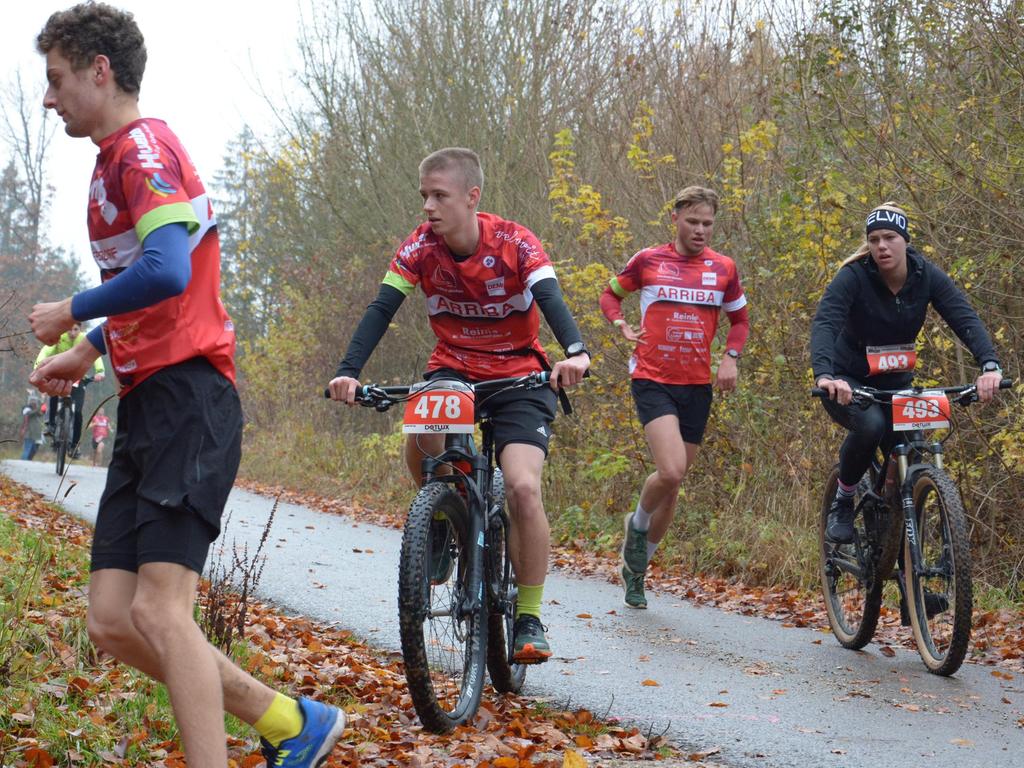 Laufen und Radfahren: Der Run&Bike-Wettbewerb ist beim Speedcross ein fester Bestandteil.