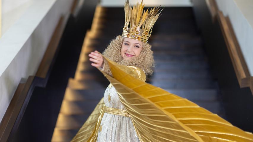 Frisch gewählt, doch ihr Markt findet nicht statt: das neue Nürnberger Christkind Teresa Windschall.
Frisch gewählt, doch ihr Markt findet nicht statt: das neue Nürnberger Christkind Teresa Windschall.