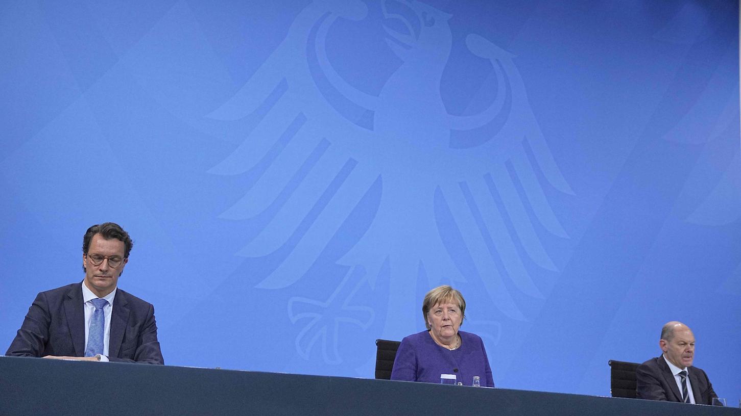 Nach der Bund-Länder-Konferenz in Berlin äußerten sich Bundeskanzlerin Angela Merkel und die Länderchefs.