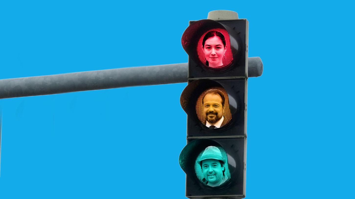 Die Ampel kommt sehr wahrscheinlich in Deutschland. Wie findet das die Forchheimer Politik und findet sie im Kleinen überhaupt zusammen? Ein Gespräch mit Tina Falkner, Tino Reichhardt und Marco Neubauer (von Rot nach Grün).
Die Ampel kommt sehr wahrscheinlich in Deutschland. Wie findet das die Forchheimer Politik und findet sie im Kleinen überhaupt zusammen? Ein Gespräch mit Tina Falkner, Tino Reichhardt und Marco Neubauer (von Rot nach Grün).