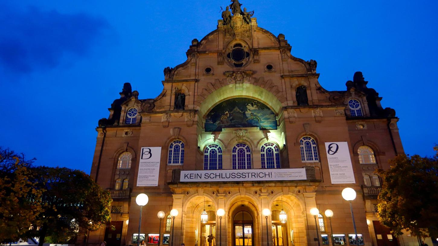 So schön wie aus dem Bilderbuch: das Opernhaus in Nürnberg.