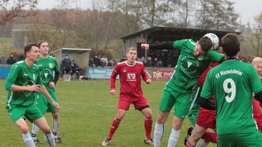 Stopfenheim und Wettelsheim boten sich ein kampfbetontes und intensives Match, das mit einem 2:2-Unentschieden endete - das gleiche Resultat wie in der Vorrunde.