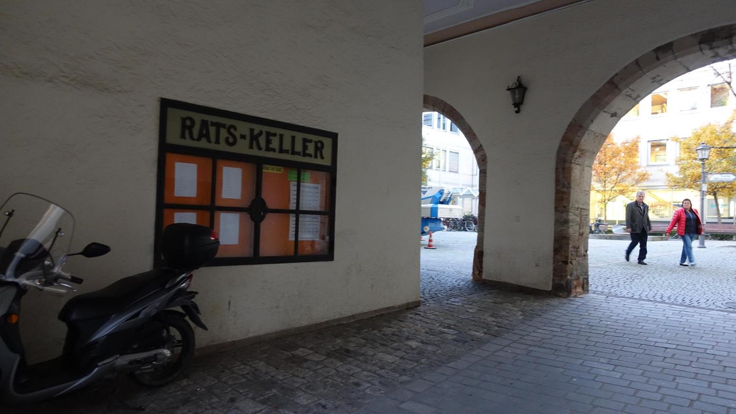 Der Ratskeller war ein beliebter Treffpunkt in Herzogenaurach. Und wird es hoffentlich wieder werden.