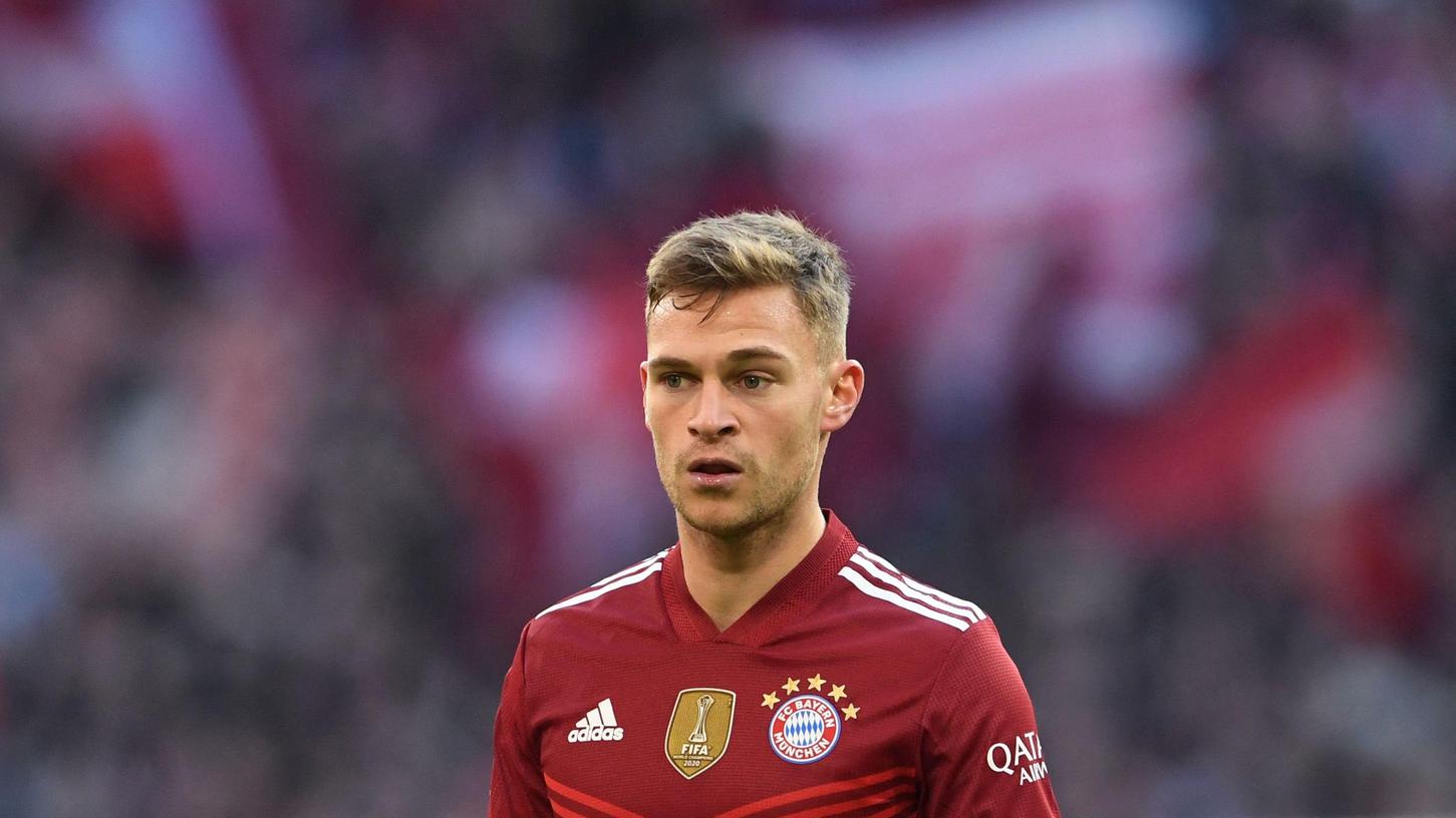 Der bislang ungeimpfte Bayern-Star Joshua Kimmich wurde positiv auf das Coronavirus getestet.
Der bislang ungeimpfte Bayern-Star Joshua Kimmich wurde positiv auf das Coronavirus getestet.