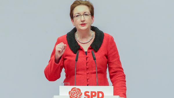 Klara Geywitz (SPD) ist Chefin im neuen Bauministerium. Sie hatte sich zuletzt mit Olaf Scholz um den SPD-Vorsitz beworben.