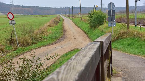 Im Bereich zwischen Pinzberg und Wiesenthau: Für die Stadt Forchheim sind vor allem Radwege ein Problem, die viel von Landwirtschaftsverkehr befahren werden.  