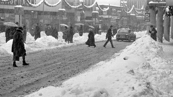 Stärkste Schneefälle seit Aufzeichnungsbeginn: So heftig traf der Winter Nürnberg Anfang 1969