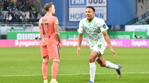 Drosch den Ball sehenswert und voller Selbstvertrauen zum 1:0 ins Tor, bereitete das 3:5 stark vor, musste am Ende aber trotzdem mit hängenden Schultern vom Platz schleichen. Noch immer einer der wenigen Fürther Lichtblicke.