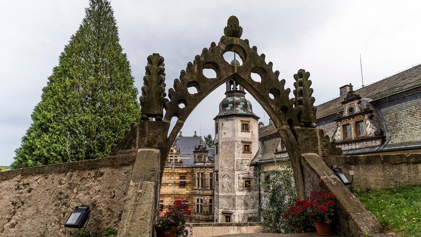 Wallensteins Schloss Friedland atmet die Pracht vergangener Epochen.