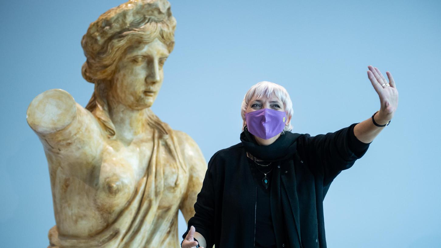 Wird neue Staatsministerin für Kultur und Medien: Claudia Roth.
Wird neue Staatsministerin für Kultur und Medien: Claudia Roth.