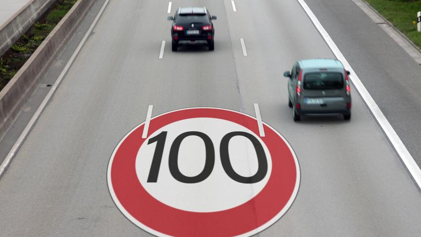Keine Begrenzung mehr auf 100 km/h: Tempolimit auf A73 bei Nürnberg wird aufgehoben
