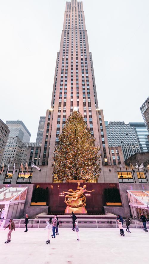 Nicht der Christbaum vor dem Rockefeller Center in New York, sondern eine knapp 65 Meter hohe Douglasie, die 1950 in einem Einkaufszentrum im amerikanischen Seattle stand, gilt bis heute als der höchste Weihnachtsbaum der Welt - so das Guinness-Buch der Rekorde.